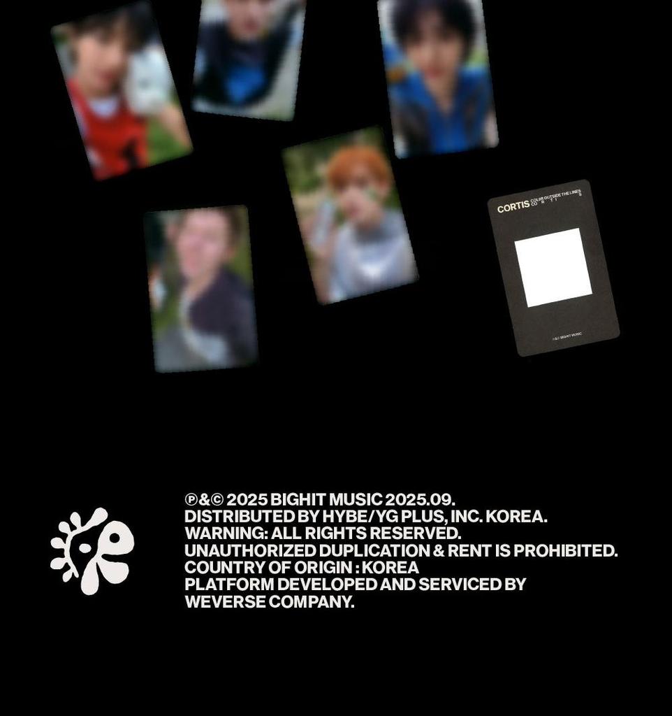 (Weverse Albums ver.) CORTIS [FARGE UTENFOR LINJENE] 1. EP-album