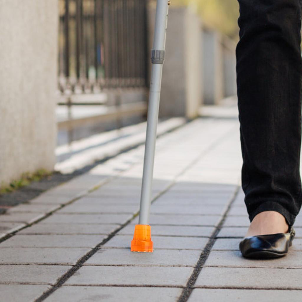 10 buc Vârf de Cârjă Cauciuc Diametru Interior 19mm Rezistență la Alunecare Vârf Robust pentru Baston de Mers