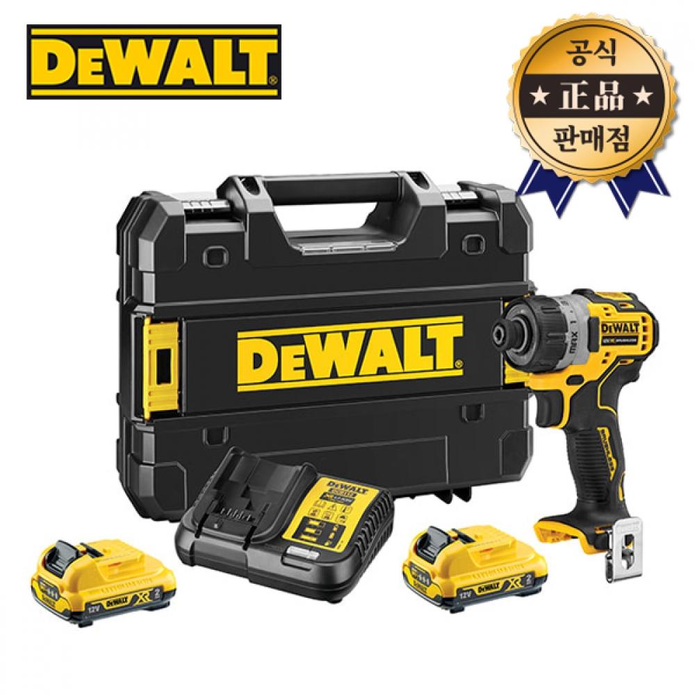 

Компактная отвертка Dewalt DCF601D2 12 В, 2 аккумулятора, 2,0 Ач