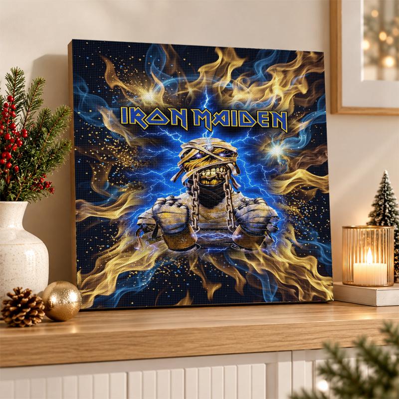 Iron Maiden Diamond Painting Kit 5D Full Drill DIY Diamond Mosaic Wall Art Home Decor