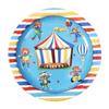 Circus Theme Birthday Disaposable Tableware Children's Day Circus Clown Plates Cups Napkins Kids Boys Happy Birthday Party Decor