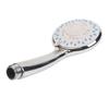Silver Shower Head Bathroom High Pressure Shower Head Round Multiple Mode Large Handset Heads Water Saving 0°- 90° Bathroom Tap