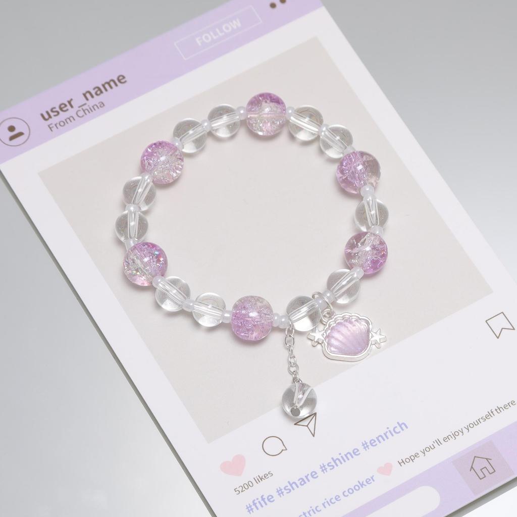 Mori Style Starry Sky Crystal Butterfly Bracelet - Elegant, Versatile Fairy Design for Women and Best Friends