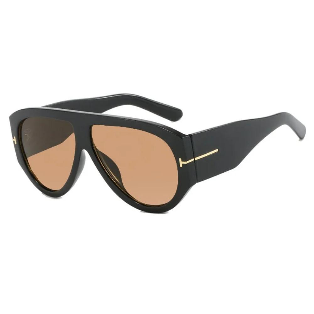 Brand Oversized Pilot Glasses Frames Men Women Fashion Big Frame Transparent Computer Glasse Vintage Luxury Designer  sunglasses