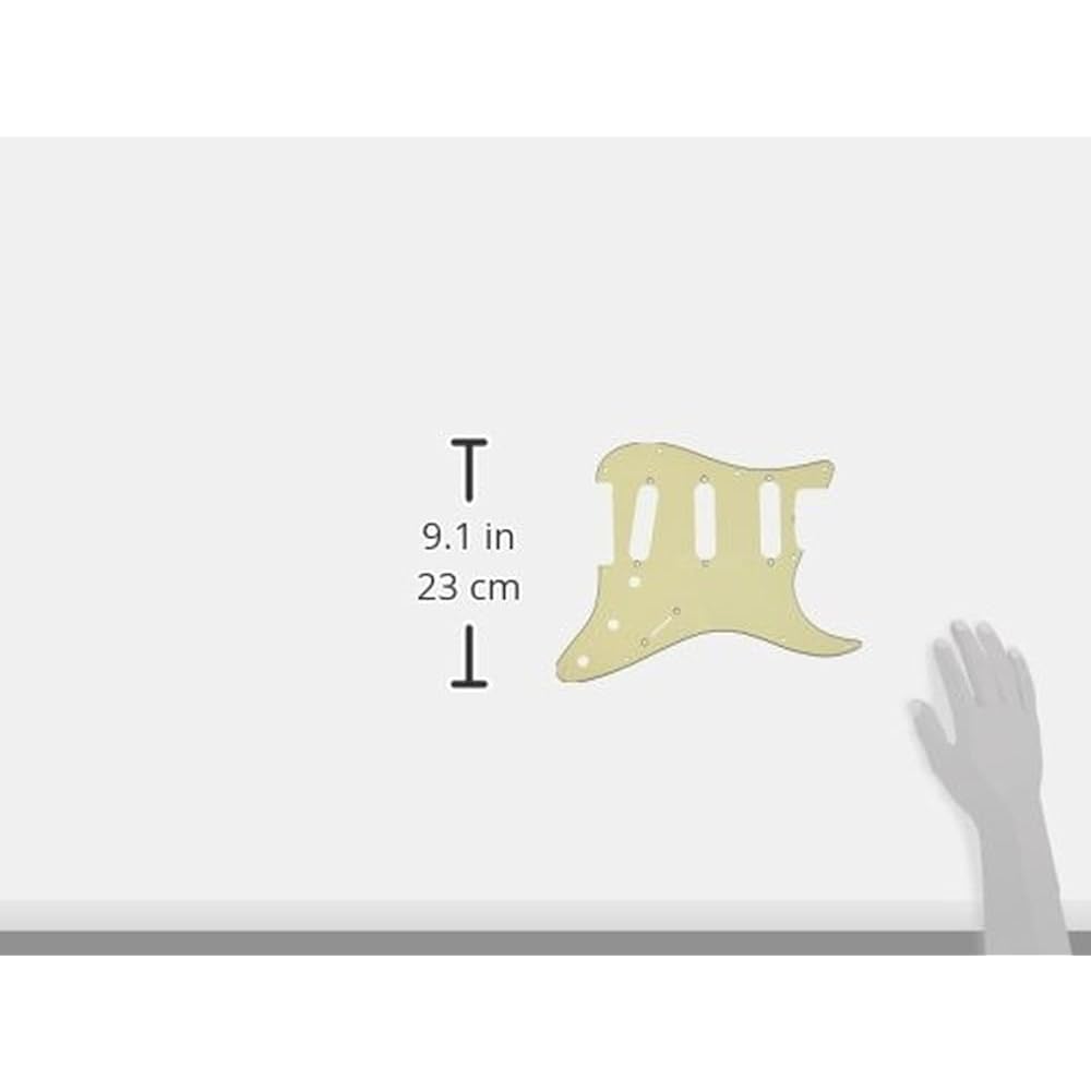 Fender Pickguard 11-HOLE '60S VINTAGE-STYLE STRATOCASTER® S/S/S PICKGUARD, MINT GREEN