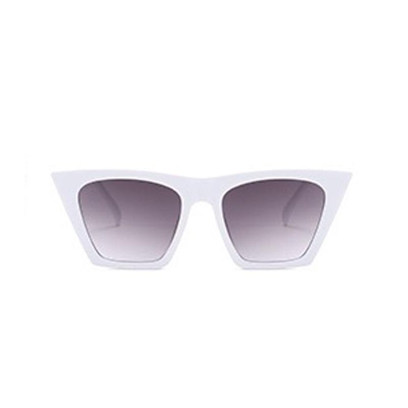 Twooo 113003 New Fashion Square Colorful Plastic Frame Women Sunglasses 2022