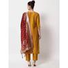 Women Silk Blend Kurti Pant Dupatta Set Indian Pakistani Bollywood Salwar Kameez VF-20166a