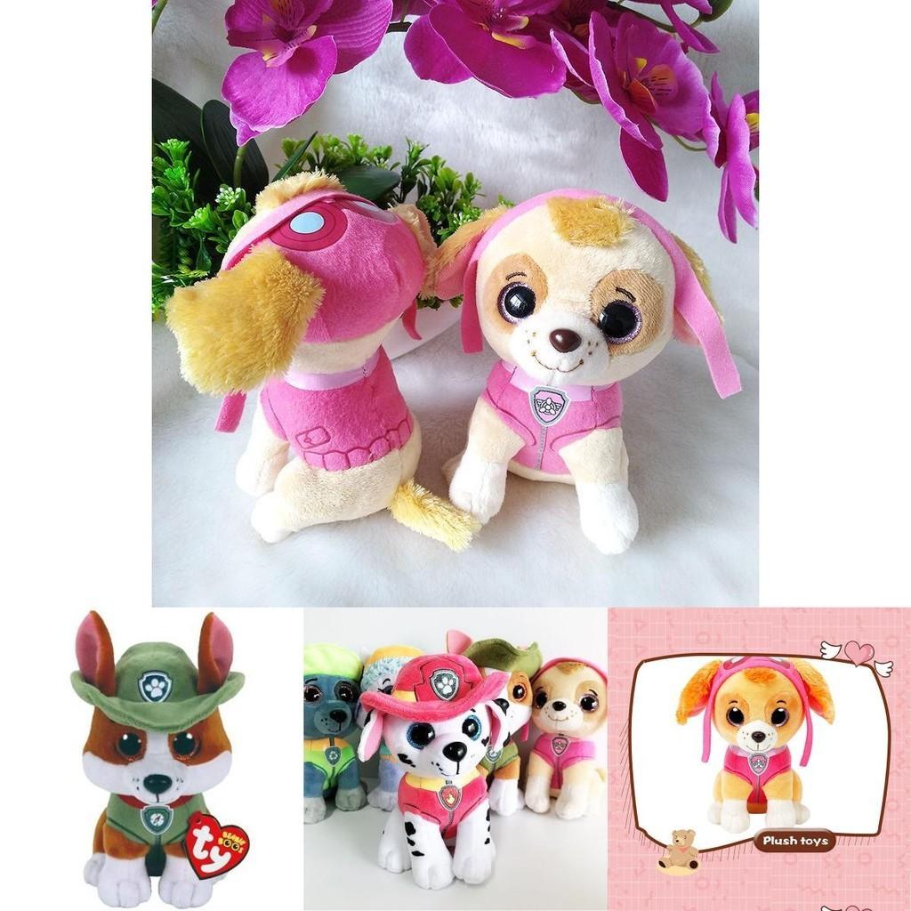 Adorable Paw Patrol Dog Plush Toy Featuring Beloved Characters Marshall Rubble Chase Rocky