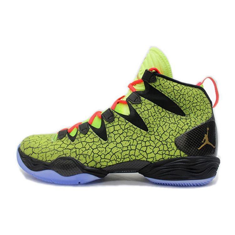 

Мужские кроссовки Air Jordan 28 SE All-Star Green Volt-Ice Metallic-Gold 656249-723