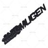 3D Metal MUGEN Logo Decals Emblem Badge Car Sticker For Honda Civic Accord Odyssey CRV CBR VTX VFR Hrv Jazz Auto Rear Back Trunk