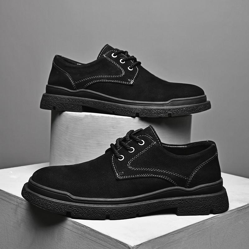 

Модная мужская обувь из натуральной кожи, английская новая мода, деловая повседневная, удобная, деловая, официальная обувь, лоферы, обувь для мужчин, обувьi 10.5 чёрный