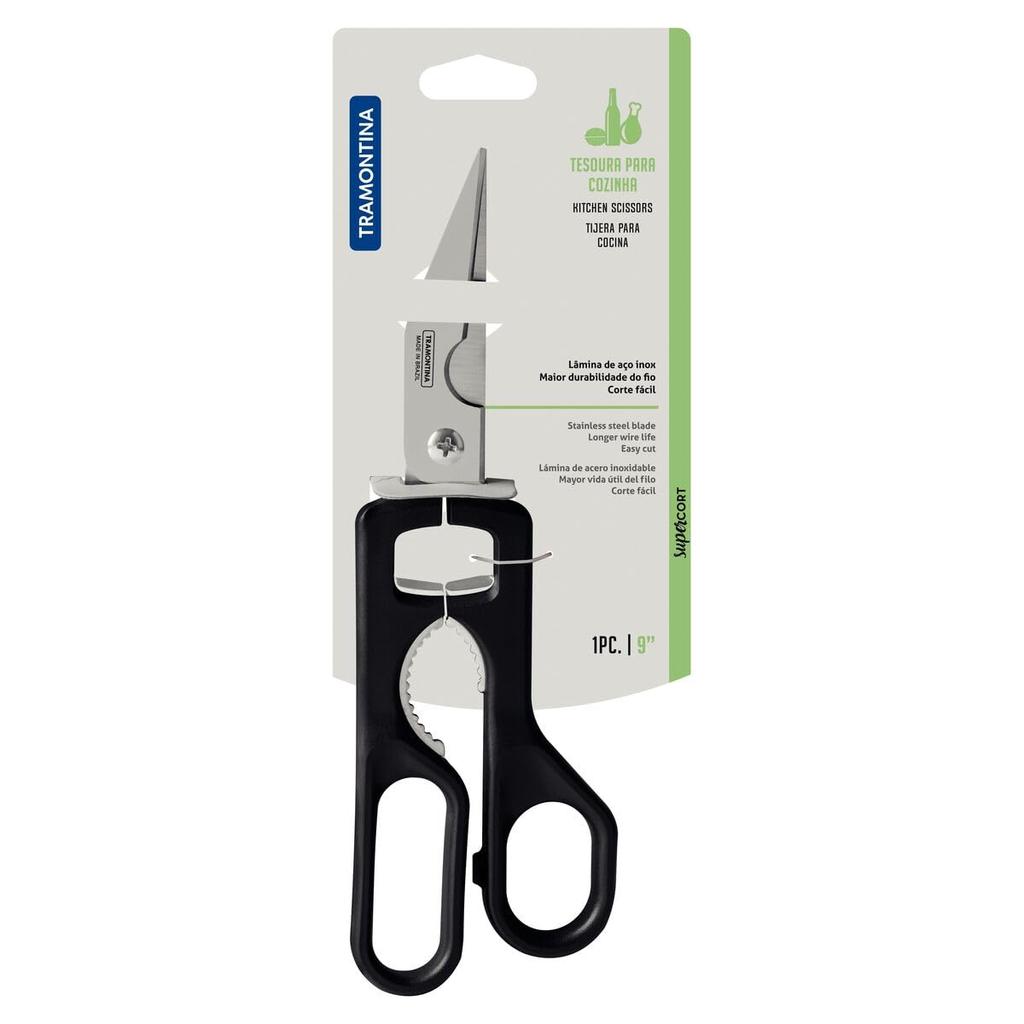 TRAMONTINA Cooking Scissors Super Corte Dishwasher Safe (Kitchen Scissors) 22.5cm