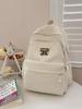 Schoolbag Japanese Simple Ins Niche Schoolbag Girls, Junior High School High School College Students Backpack Light Commuter Travel Backpack