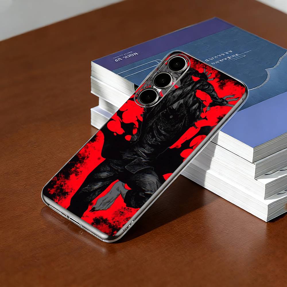 Okarun dandadan-N cool anime Phone Case For SamsungA10,12,20,21S,30,31,40,50,51,52,70,71 Transparent Cover Samsung a50 30s 50s