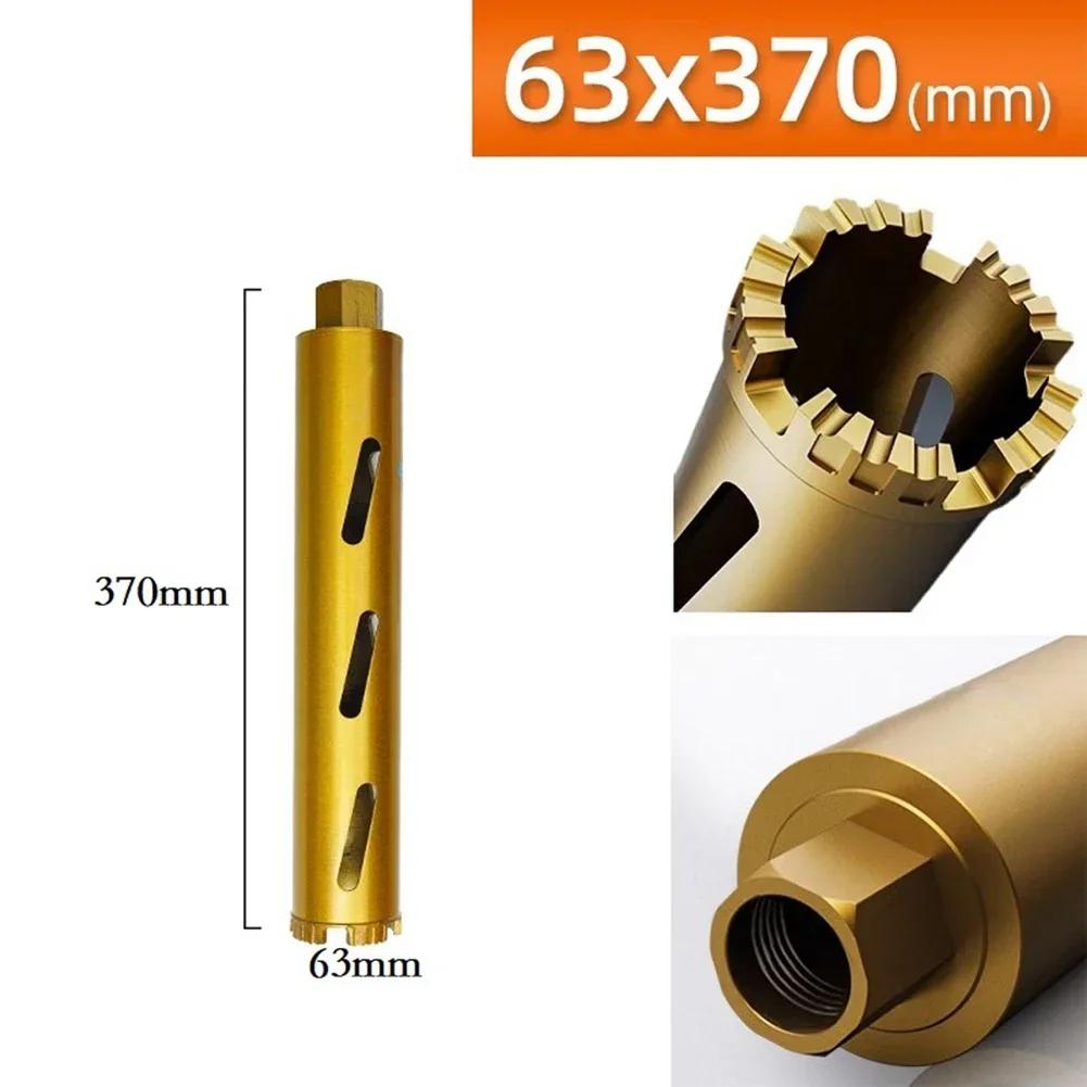 M22 Concrete Core Drill Bit 370mm for Efficient Drilling in Hard Surfaces Compatible with Most Drilling Machines