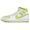 (WMNS) Air 1 Mid 'White Lime' Women's BQ6472-131