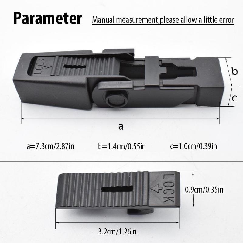 2X Front Wiper Blade Arm Lock Clip Fixing For BMW 5 Series 1996 - 2003 For A4 B6 2000 - 2003 Peugeot 607 Car Replacement