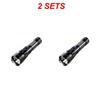 New High-power LED Flashlight USB Rechargeable Portable Scalable Waterproof Strong Light Flashlight Outdoor Portable Carrying