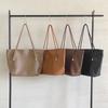 MATTIERE MT_24234 Four Seasons Daily Basic Leather Shoulder Shopper Bag