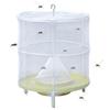 Fly Trap Cage Hanging Insect Catcher Net Portable Fold Insect Trap For Outdoor Garden Orchard Vegetable Farm Reusable Fly Mesh