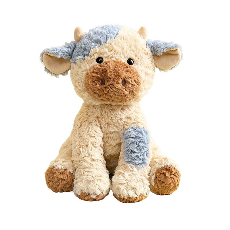 Cross-Border Plush Animal Dolls: Panda, Fox & Highland Cattle Creative Plush Toys