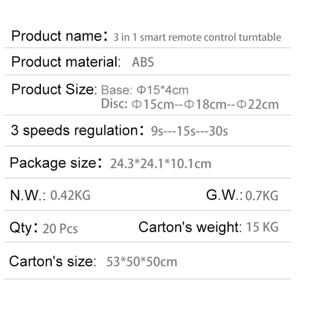 Electric Rotating Visualizer 360° Turntable 3 Speeds Regulation USB Charge Display Stand For Video Shooting Prop Jewelry Shoes