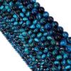 1 Strand Natural Tiger Eye Stone Beads Multicolor Round Loose Spacer Beads 4-12mm for Jewelry Making DIY Bracelet Accessories