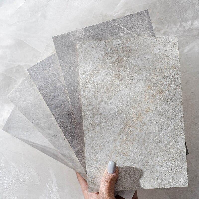 Nail Art Display Board with Gold Stands Holder Marble Pattern Background Photography Props Showcase Tools