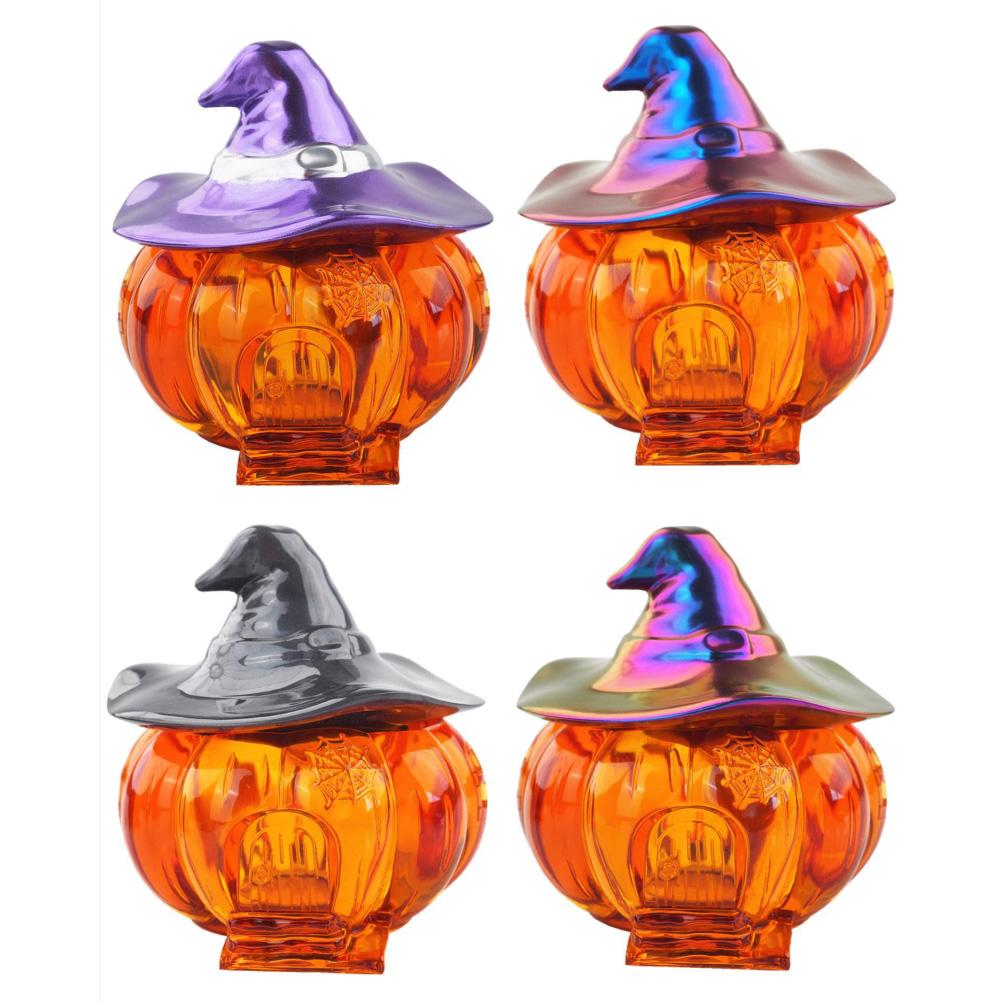 Halloween Witch Pumpkin Elf Silicone Mold Mirror Silicone Mold Candy Storage Box for DIY Crafts