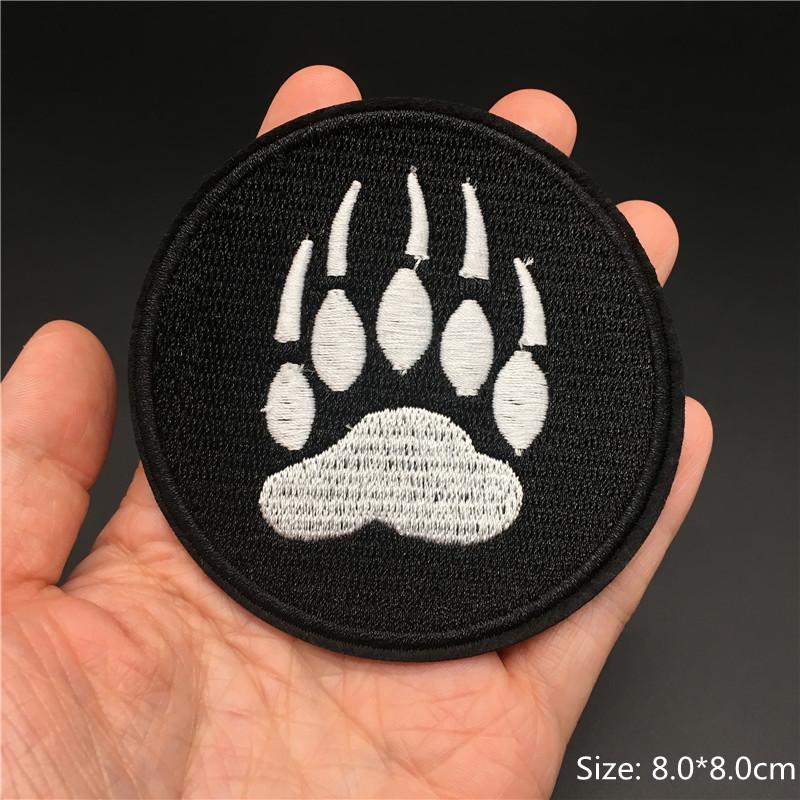 Totenkopf Punk Patches Für Kleidung Stickerei Streifen Diy Abzeichen Nähen Dekoration Kleidung Aufkleber Aufbügeln Aufnäher