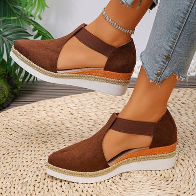 Fashion 2025 Fashion Ladies Shoes Closed Toe Women's Sandals New Slip-on Casual Plus Size Comfortable Light Best Seller Shoes for Women