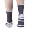 YUEDGE Thick Cotton Socks for and Sizes 5 Pairs Men's Walking, Trekking, Sports, Hiking, Work, 25-27cm,