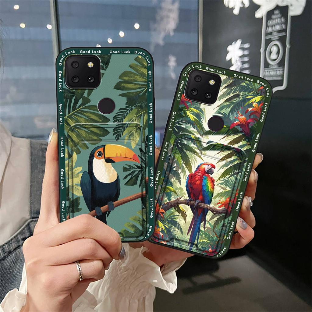 TPU Silicone Phone Case For TCL T-Mobile Revvl 5G Card slot Durable Shockproof Fashion Design Cute Cartoon Anti-knock