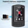 MP3 Player Portable Sport Clip Walkman HiFi Sound Bluetooth-Compatible 5.2 Student Walkman 1.8inch Screen with FM Radio E-Book