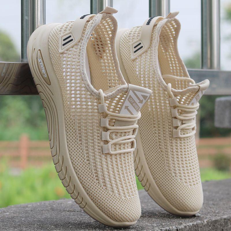 Mesh Shoes Summer New Models Soft Sole Soft Surface Walking Shoes Breathable Sports Shoes Durable