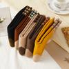 5 Pairs Women's Autumn Winter Thicken Mid-tube Socks Striped Warm Comfortable Socks Floor Socks
