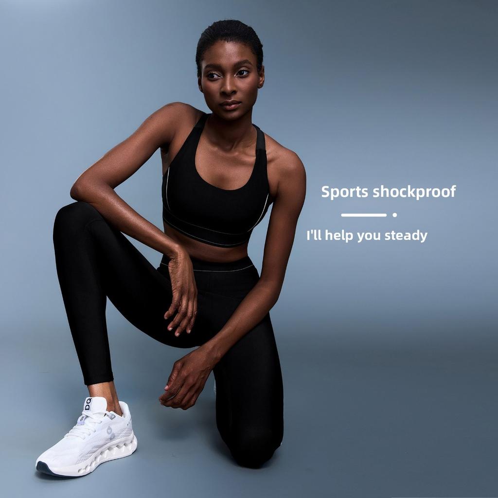 Women Color Block Beauty Back High Support Sports Bra with Adjustable Straps for Running, Fitness & Yoga, Spring Summer