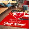 Custom Name Star Belgrade Rug Office Rug, Indoor Rug, Chair Rug, Living Rooms, Doormat Game Rug Home Decor Birthday Christmas Gifts