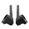 Split Handlebar Handle Bar Poem For KAWASAKI Ninja 300 300R 250 250R EX250 Motorcycle Black Aluminum 2008-2017 2014 2015 2016