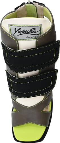 Yosuke Women's Heeled Sandals, Light Green, Size 23.0cm-23.5cm, 2810133