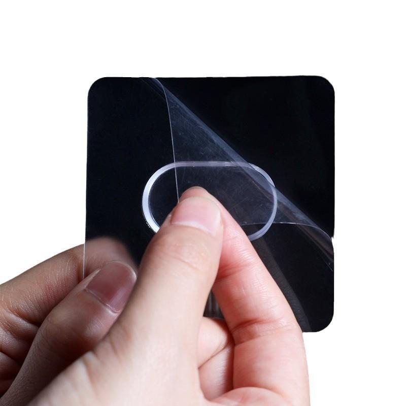 Strong Adhesive No-Trace Wall Hook: Load-Bearing, No-Drill, Wall-Mounted for Kitchen or Door