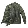 Retro MA1 Flight Jacket - Men's Military-Inspired Spring/Autumn Casual Baseball Outerwear