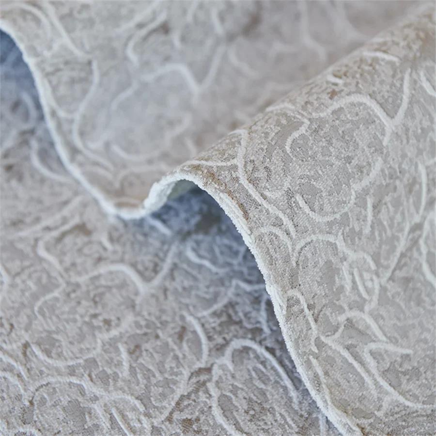 Fabric Cotton Sofa Cushion Modern Simple Cotton Four Seasons Universal Non-Slip Sofa Cover