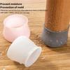 12/4 Stück Silikon Stuhlbein Schutzhülle Geräuschreduzierung Unterseite Elastisch Anti-Rutsch Dicke Polster Socken Tisch Möbelkomponenten