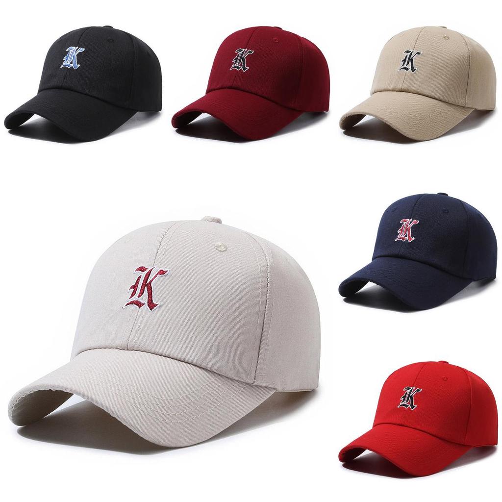 Embroidery Baseball Alphabet Cap Trendy Casual Hat Adjustable Sun Protection