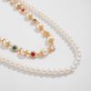 Elegant Rhinestones Flower Pearls Chain Enhances Jeans Fashion Statement Pieces for Trendy Women Ladies Casual Wear