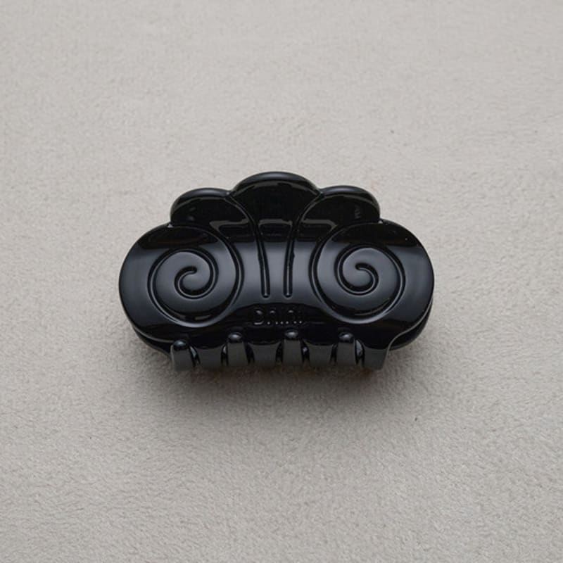 

DNINI Spiral claw clip S(Black) Black