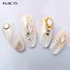 kads Ovals Water Drop 6 Shapes Design Rhinestones White Color Pearl Rhinestone Nail Art Decorations Nail Accessories Nails