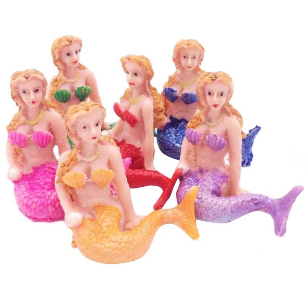 little mermaid aquarium ornaments
