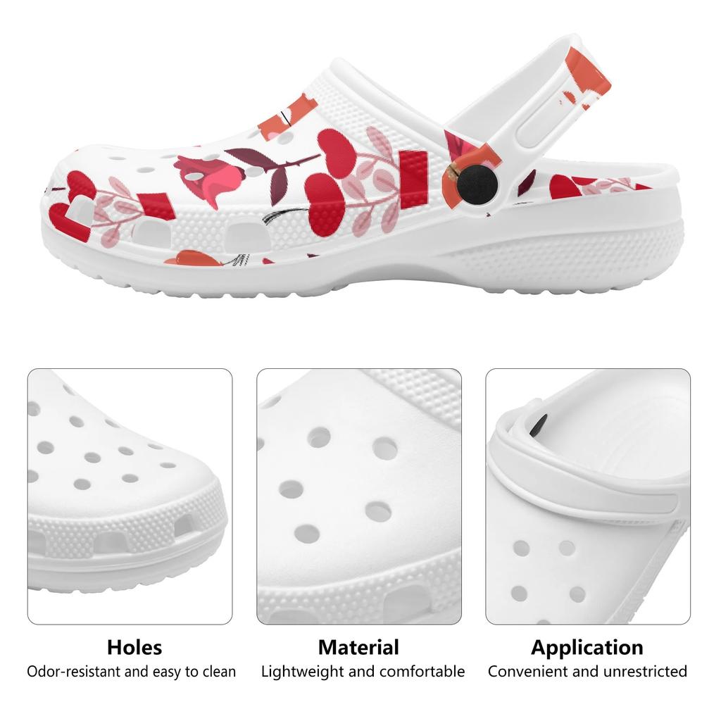 Colorful Printed EVA Casual Clogs Men Women Comfortable Breathable Slip On Lightweight Shoes Soft Sole Summer Sandals Daily Wear